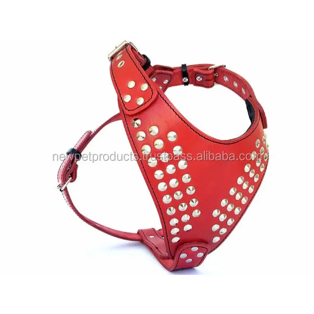 Leather Pet Heavy Dog Harness Wholesale Manufacturer