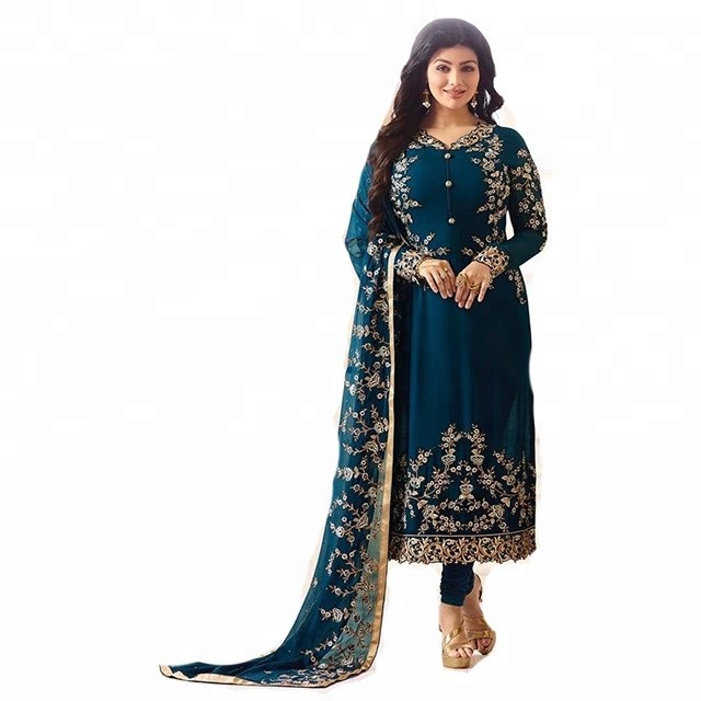 Костюм Anarkali/платья Anarkali костюмы/ручная работа Anarkali Salwar Kameez (сальвар и камиз)
