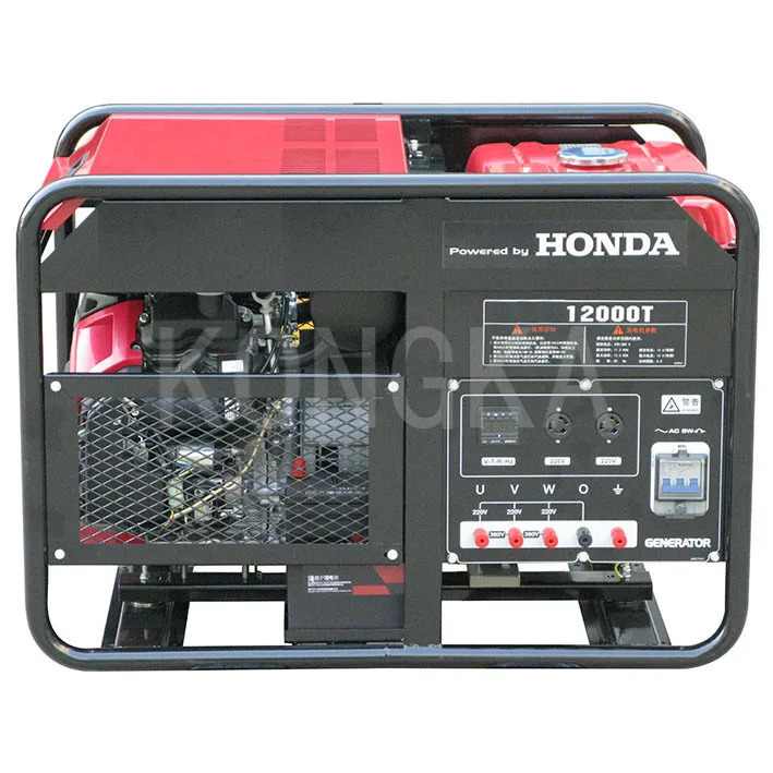 230V 400V 50HZ 3 фазы GX630 10KW 12KVA блока бензинового генератора