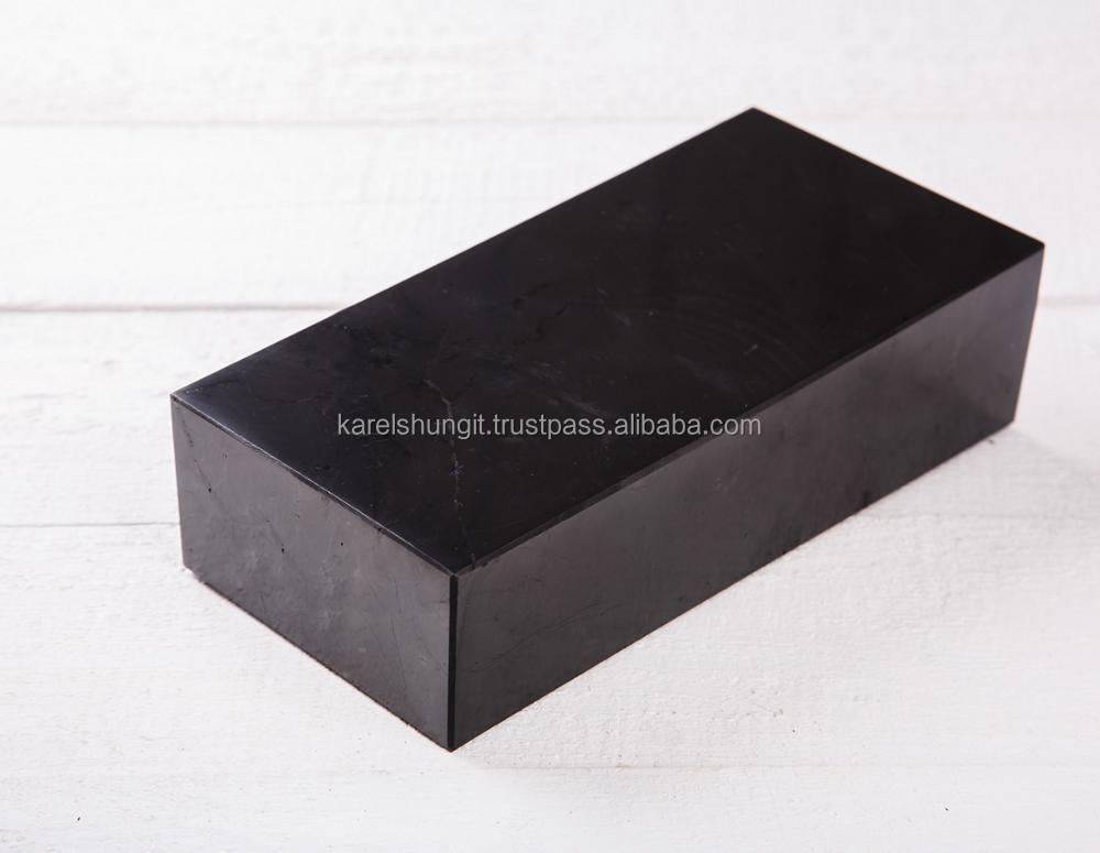 * Неполированный кирпич Shungite Stone Shungite/schungit 20*10*5 см
