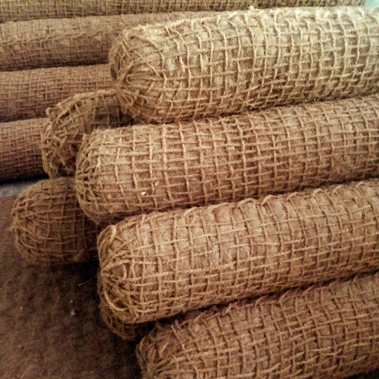 Круглой формы Coir волоконные бревна/COIR LOG SOPHIE - WHATSAPP + 84-845-639-639