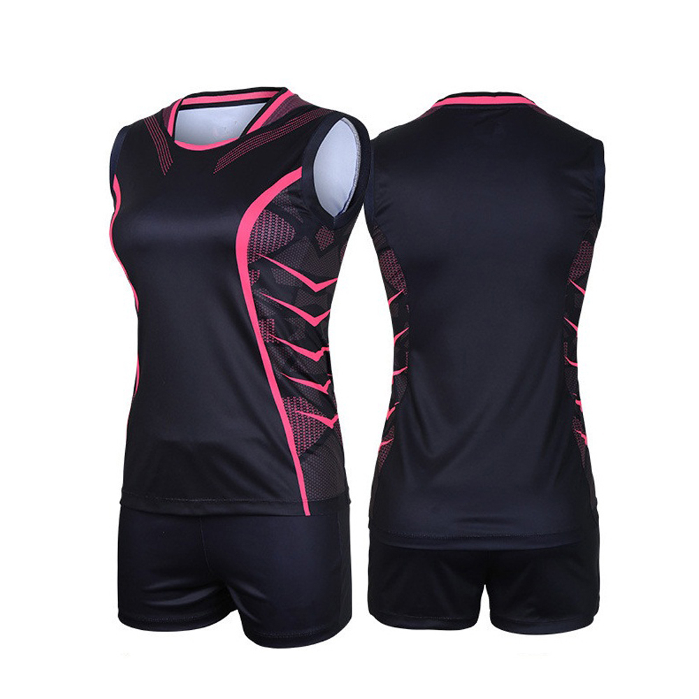 Custom made design women Sublimation Volley Ball Uniform With Custom Team Name & Logo