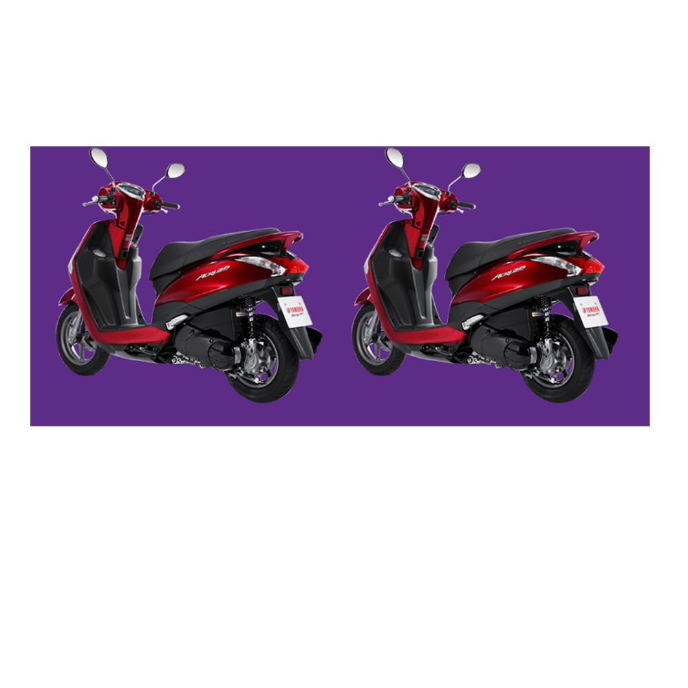 Yamahv бренд-Высокое качество газовый скутер 125cc мотоцикл (Acruzov Deluxe) красный/белый/коричневый