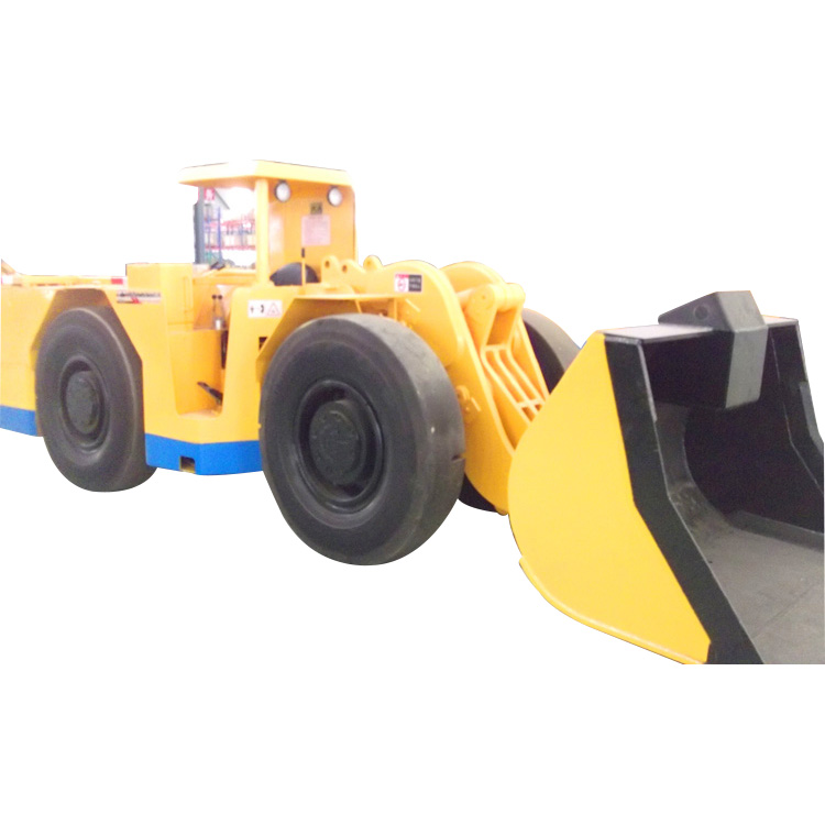 Gold and coal mining machine articulated tunnel rc wheel loader with CE for sale