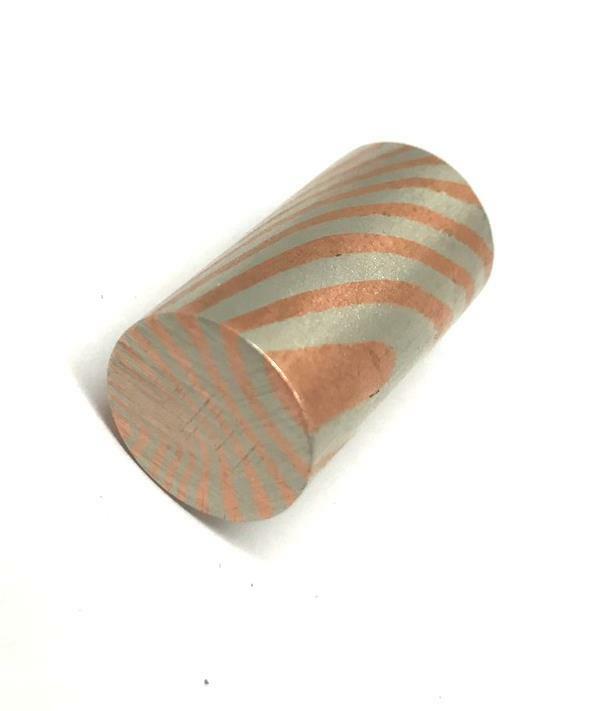 Латунные медные круглые стержни Mokume Gane