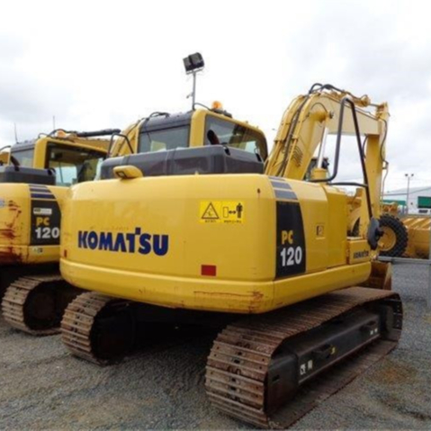 Хорошее Качество Komatsu PC120-8 12 тонный гусеничный экскаватор, 100% оригинал из Японии, дешевая распродажа!