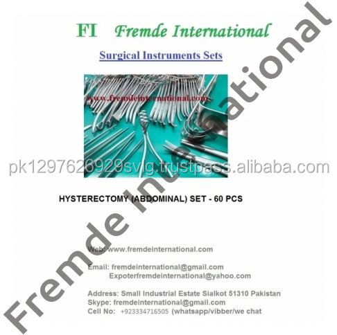 HYSTERECTOMY (ABDOMINAL) SURGERY SET