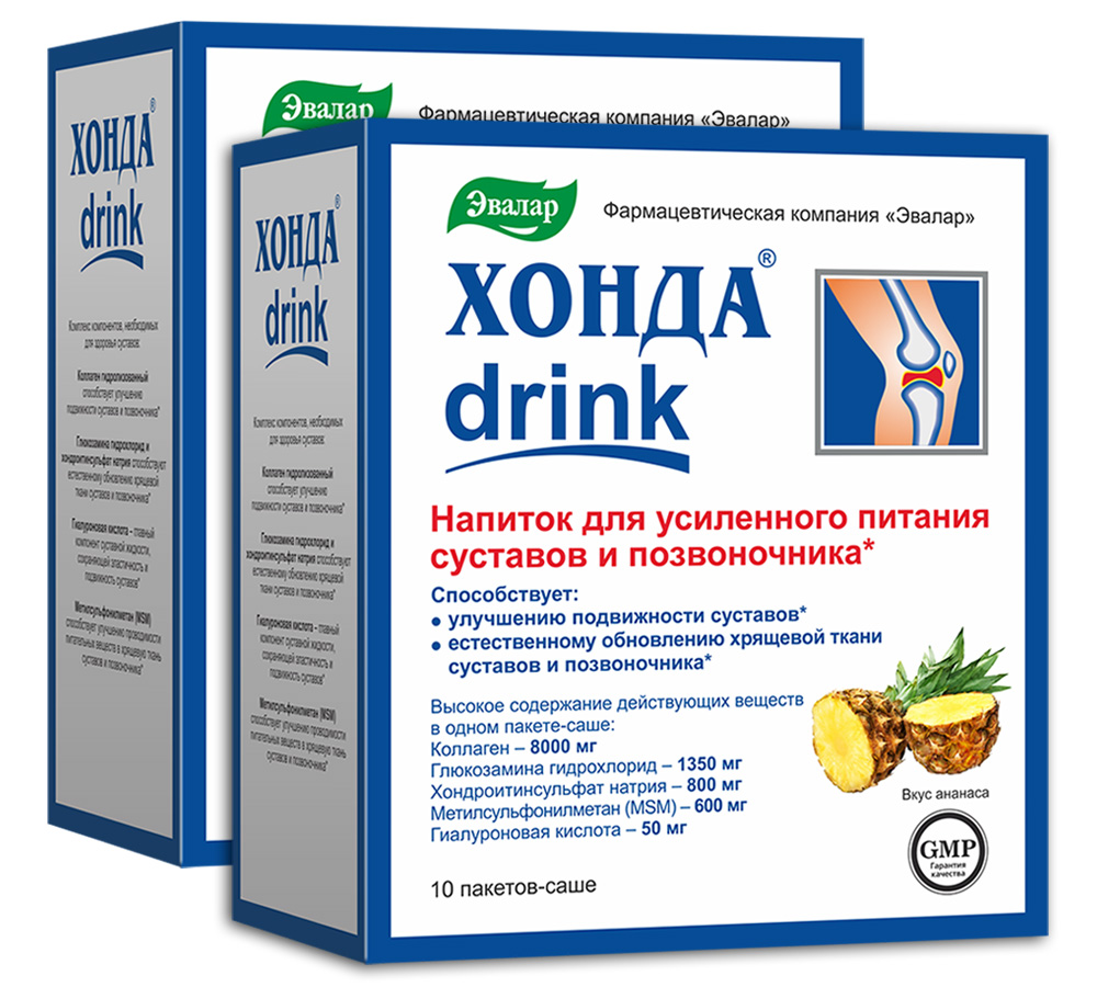 Chonda побочные эффекты напитка глюкозамин гидрохлорид и коллагеном