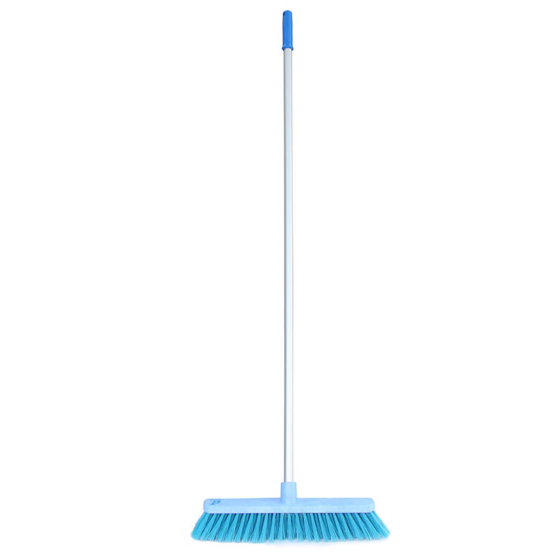 New Style Popular Plastic 47cm Soft Blue Household Floor Cleaning Kitchen Sweeper