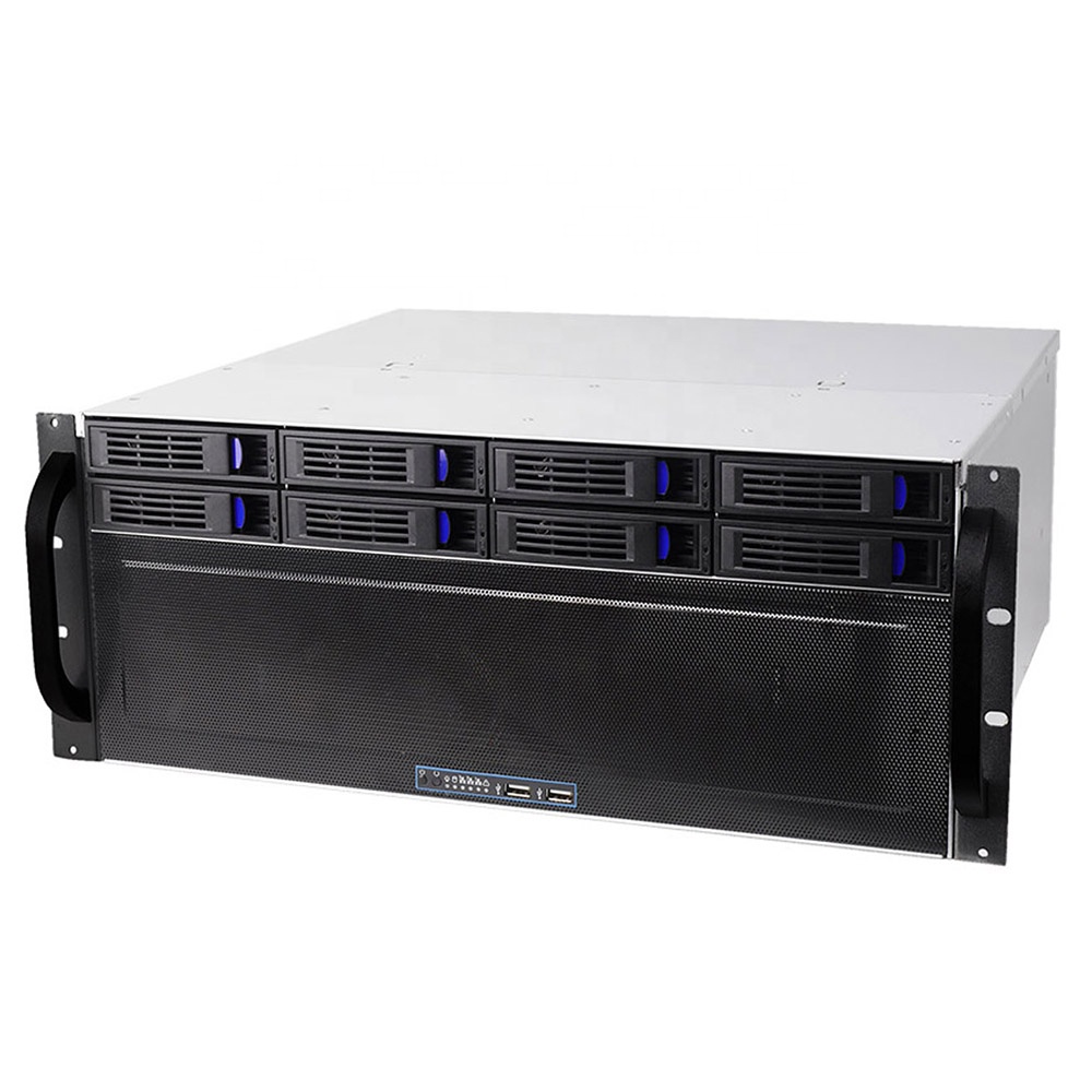 4U Rackmount корпус сервера с 8 горячей замены SATA/SAS Drive Bay, MiniSAS/SATA разъем
