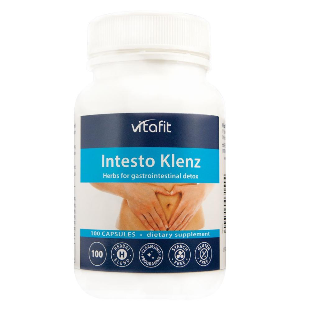 Vitafit Intesto Klenz | Поддержка здоровья кишечника и очищения травами