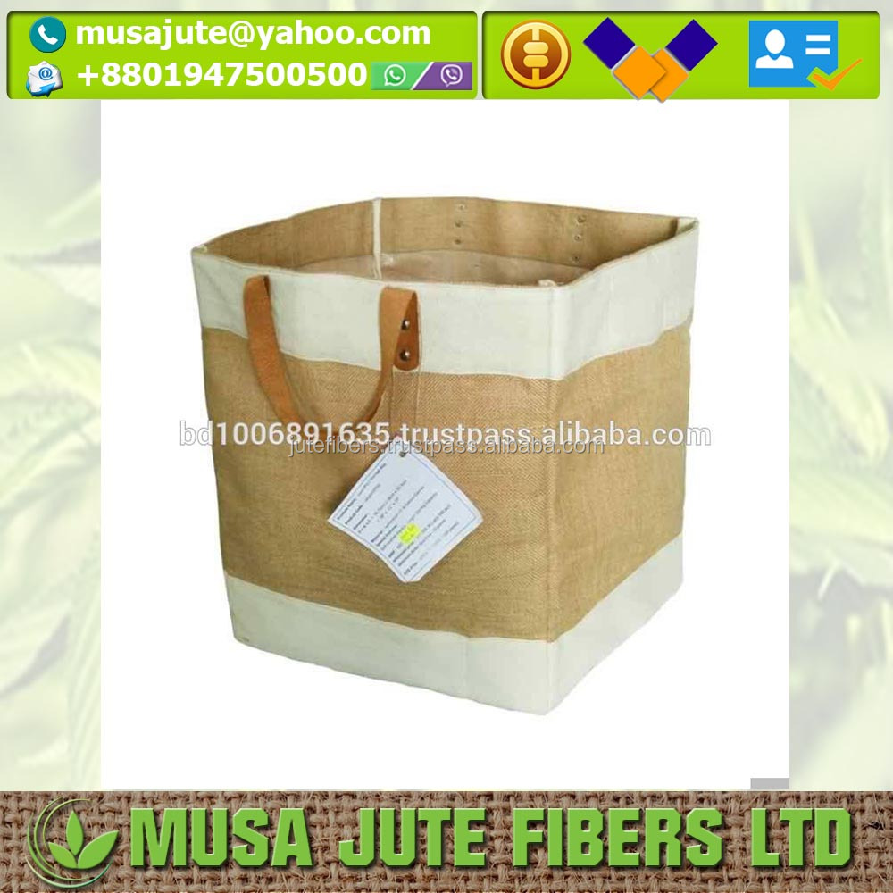 Top Quality Best Selling Textiles & Leather Products Made in Bangladesh Raw jute bags shopping
