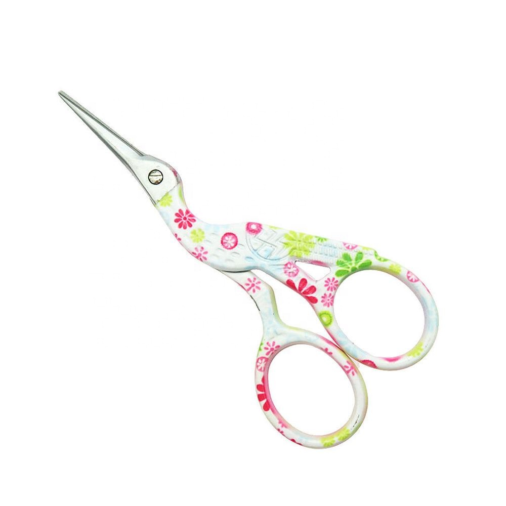 High quality color coated Stainless steel arrow point cuticle scissors