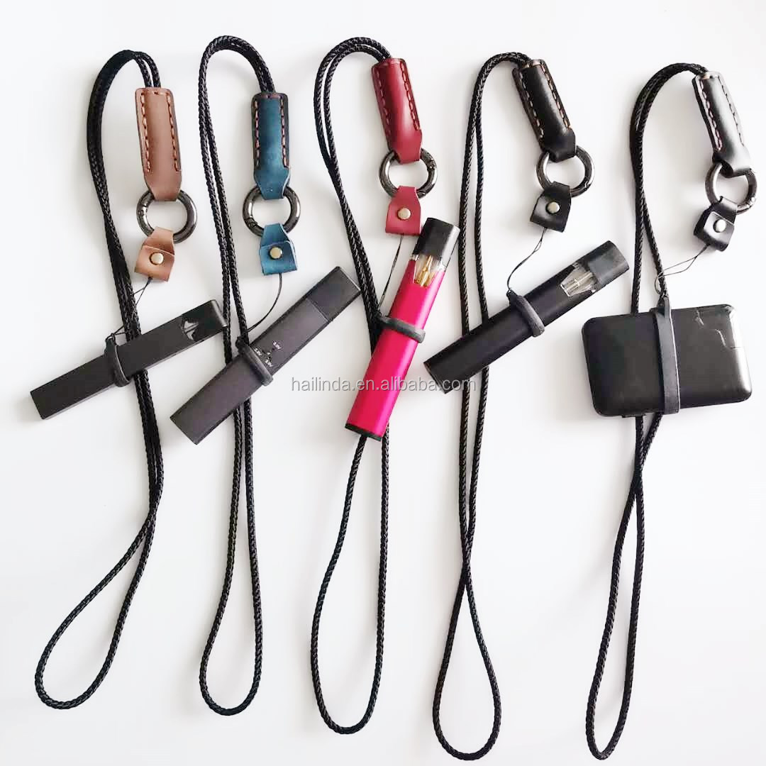 Ручной работы кожа vapepod lanyard vape ручка lanyard легко носить с собой