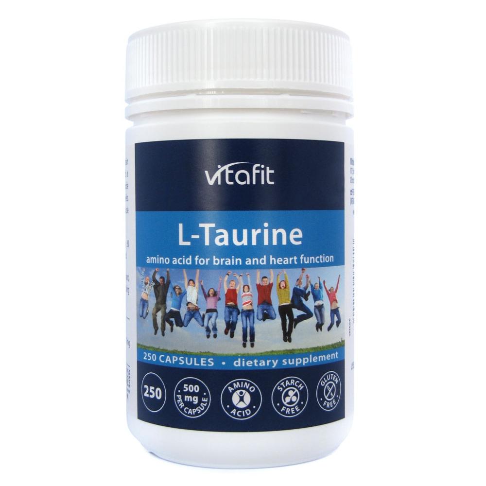 Vitafit L-Taurine | Поддержка здоровья сердца, мозга и глаз