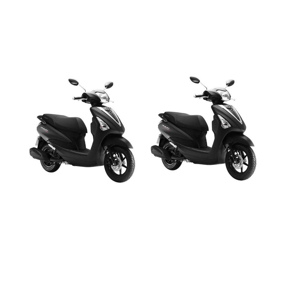 Genuine Yamahav Scooter Acruzov Motorcycle - Model number: YSG 125 (White/Black)