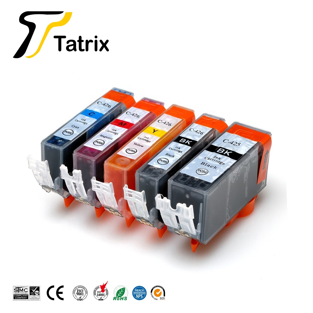 Tatrix PGI-425 PGI425 PGI 425 CLI-426 CLI426 CLI 426 совместимый премиум картридж для принтера Canon PIXMA IP4840 IX6540