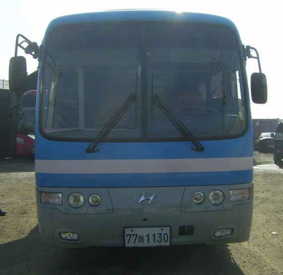2008Y Подержанный Hyundai Aero городской автобус 35 мест