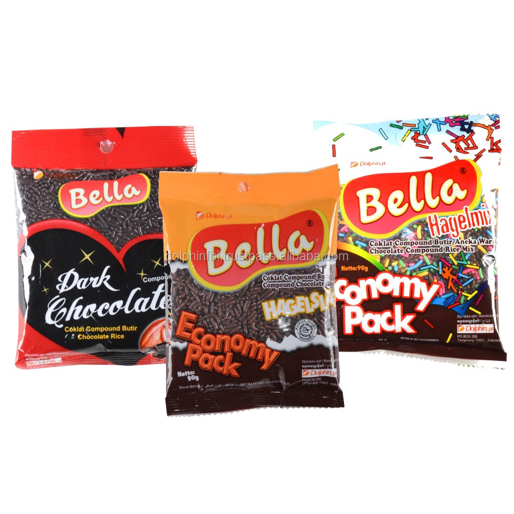 Bella Chocolate Rice 90гр (регулятор, Микс, темный шоколад)