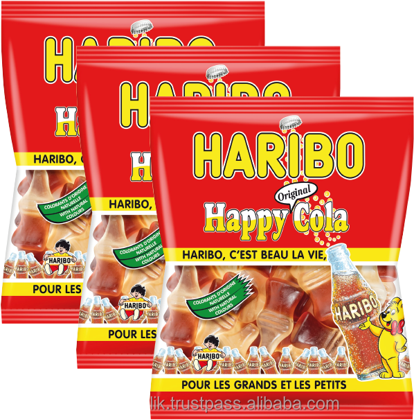 Для HARIBO HAPPY COLA JELLY 80 GR HALAL