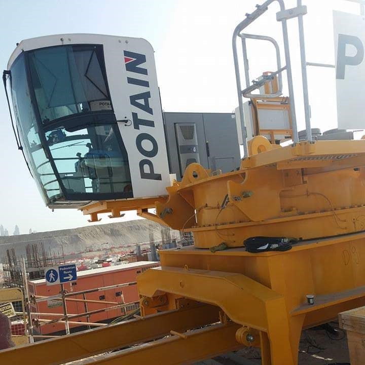 Башенный кран Potain MR418
