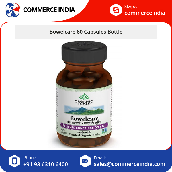 Бутылка для капсул Bowelcare для облегчения запора