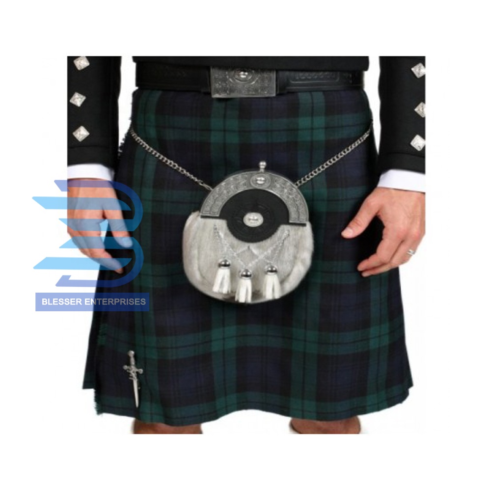 Black Watch Kilt Skirt/Traditional HighLand Skirt/Scottish Kilt Skirts
