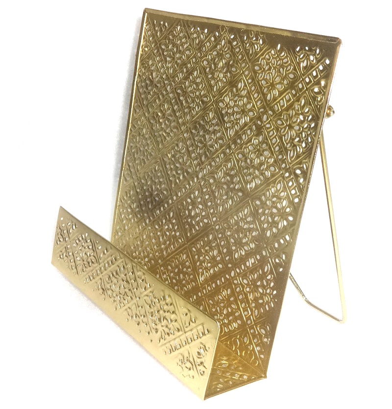 New Metal Iron Etching Sheet File holder display brochure rack book stand