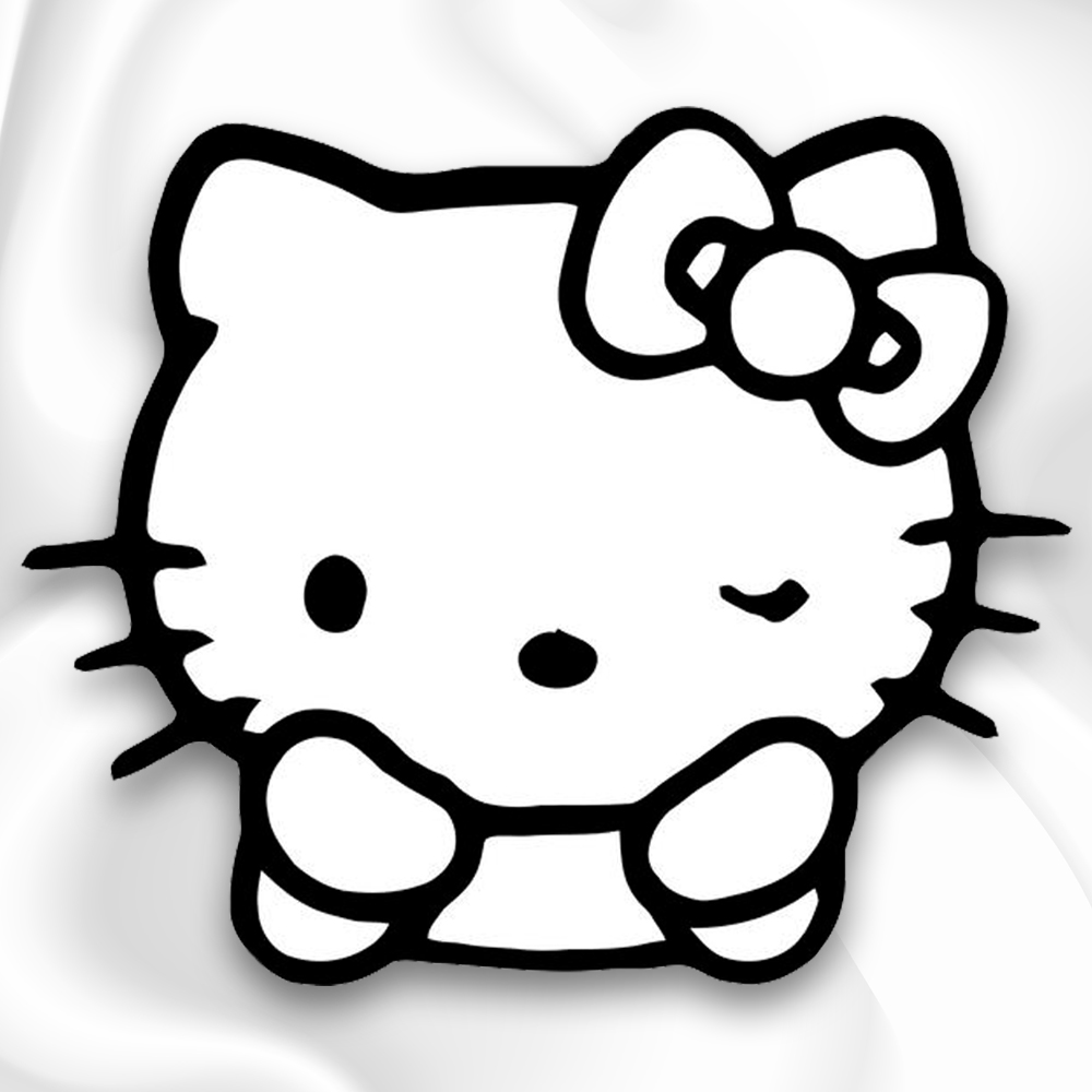 Виниловая наклейка Hello Kitty