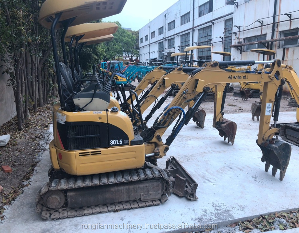 Fuel-efficient Cat Machine 301 Excavator for sale , Used Cat Excavator at low working hours