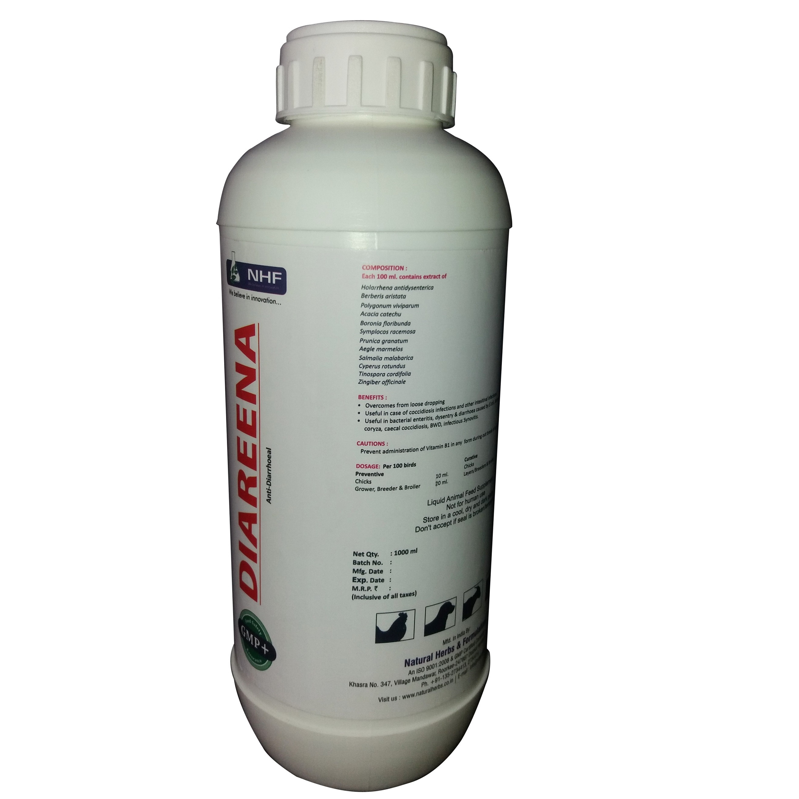 Diareena effective against coccidiosis`