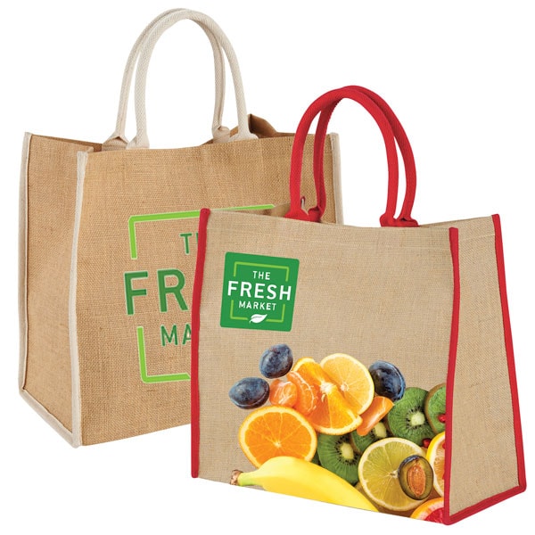 Jute Promotional bags with Rope Handle