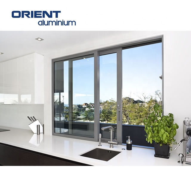 China Top Supplier Aluminium Window, Double Glazed Aluminum Windows, Reasonable Price Aluminium Sliding Windows