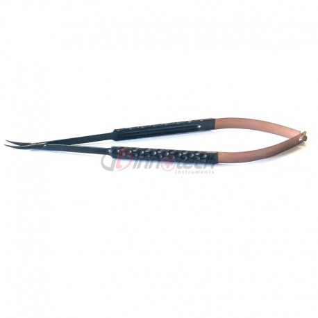 Needle holder Superfine, tip 0.2 mm, curved, 15 cm/ Superfine Micro Surgery INSTRUMENTS