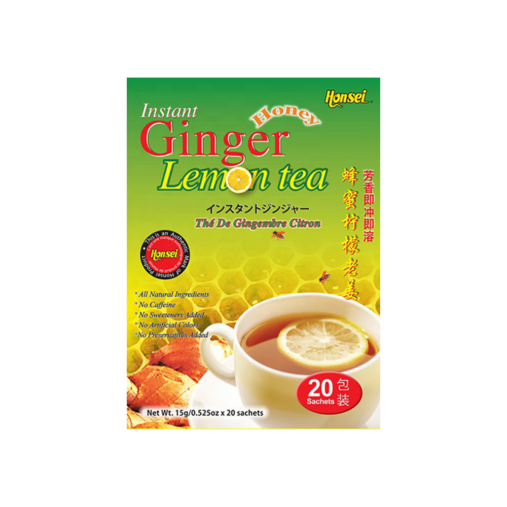 Natural Spice Blended Honsei Lemon Honey Ginger Tea Health Benefits
