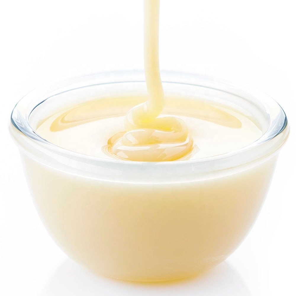 Condensed milk product with sugar
