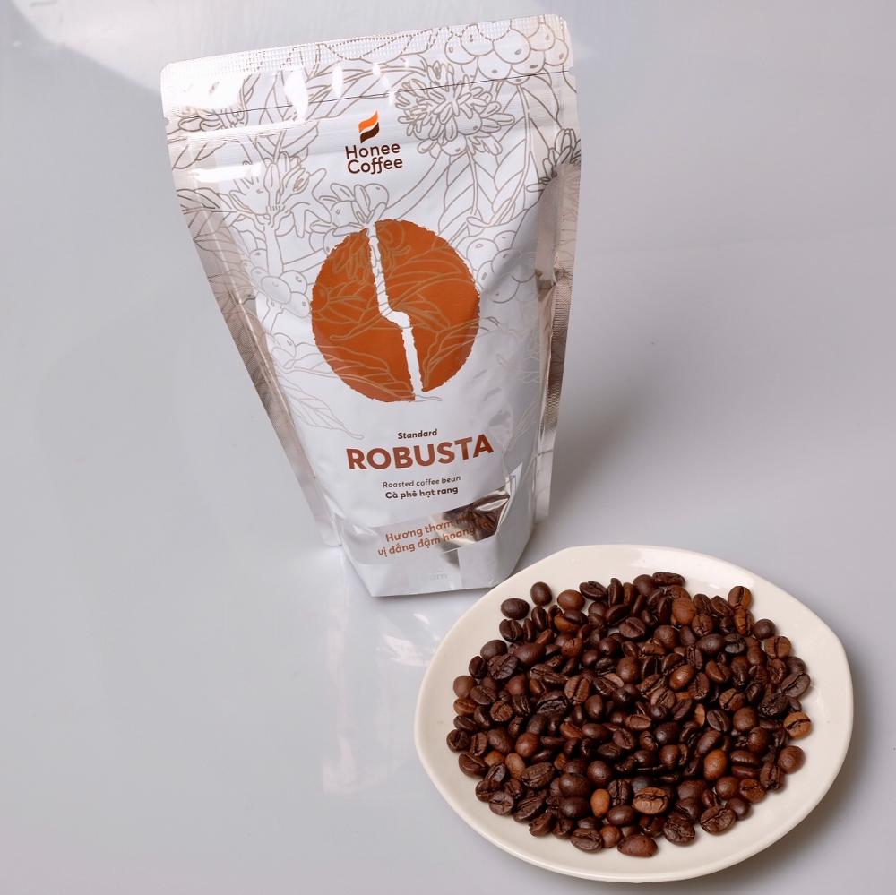 Honee кофе-цельнозерновой КОФЕ robusta Средний ростбиф S18