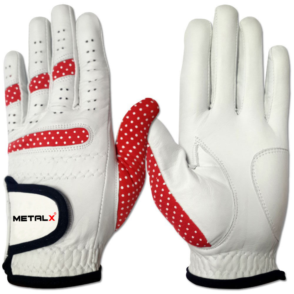 Custom made high quality sheepskin wholesale golf gloves
