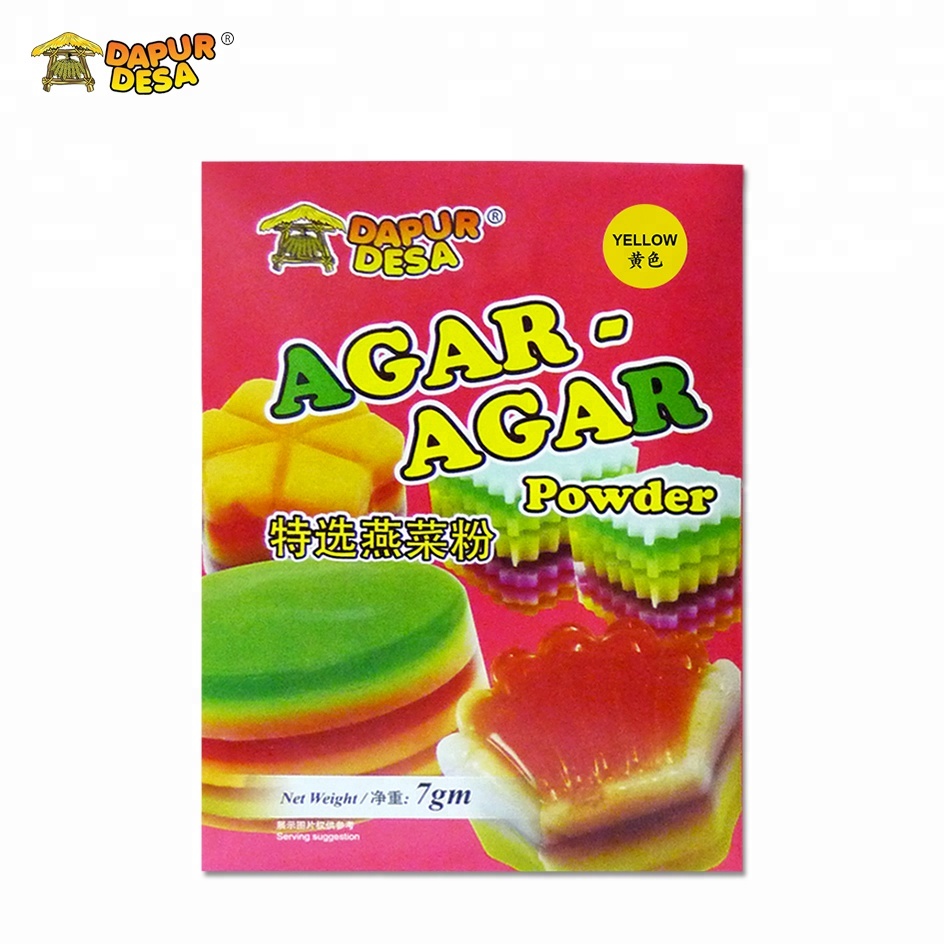 7 г, порошок агара (желтый)