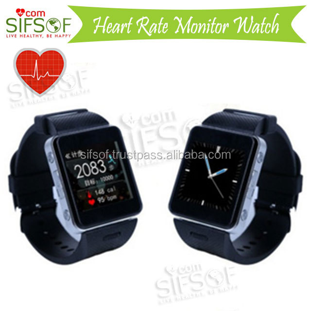 Pedometer Watch With Heart Rate Monitor, Temperature /Mositure Sensor, SIFWATCH-5.8