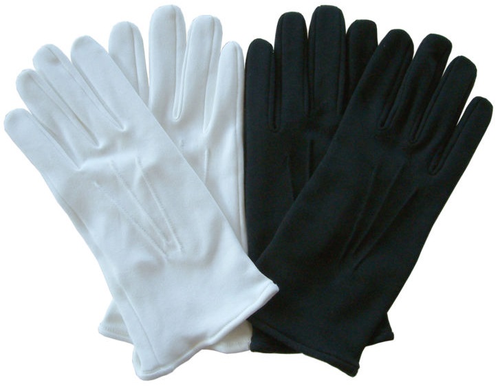 Freemason Masonic Cotton Gloves / Leather Gloves With Embroidery /White Gloves with Square and Compass