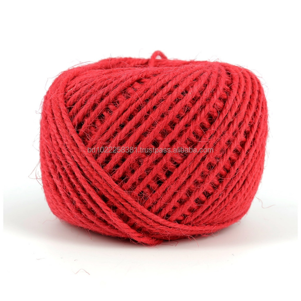 High Quality CB Color Jute Boll, 3 ply Jute Twine