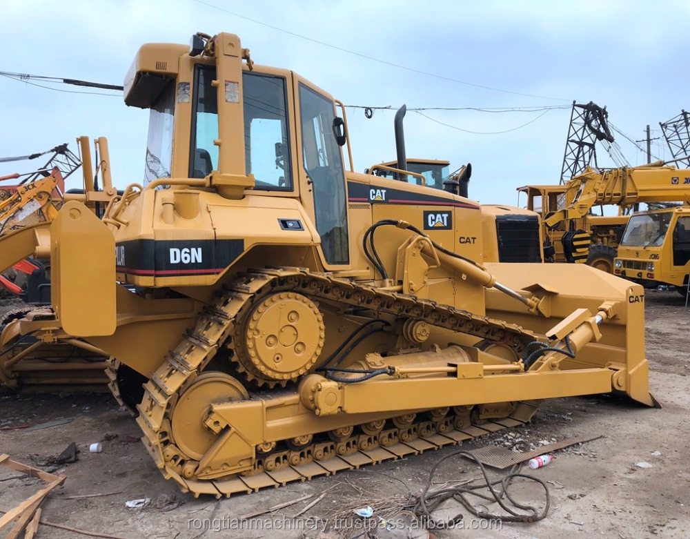 International Certificated Cat Used Bulldozer D6N at low price , All Series Cat Hydraulic Dozer for hot sale