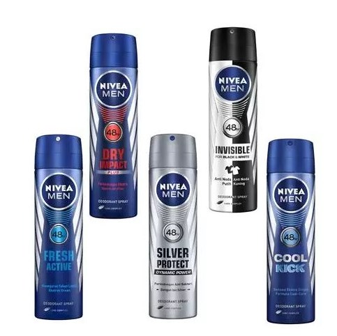 Лучший продавец, спрей для дезодорирования для мужчин Nivea