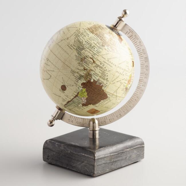 Мраморная основа world globe