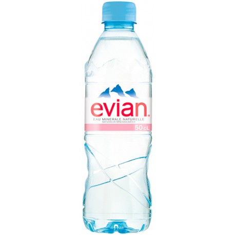 ПЭТ-бутылки Evian 24x50cl