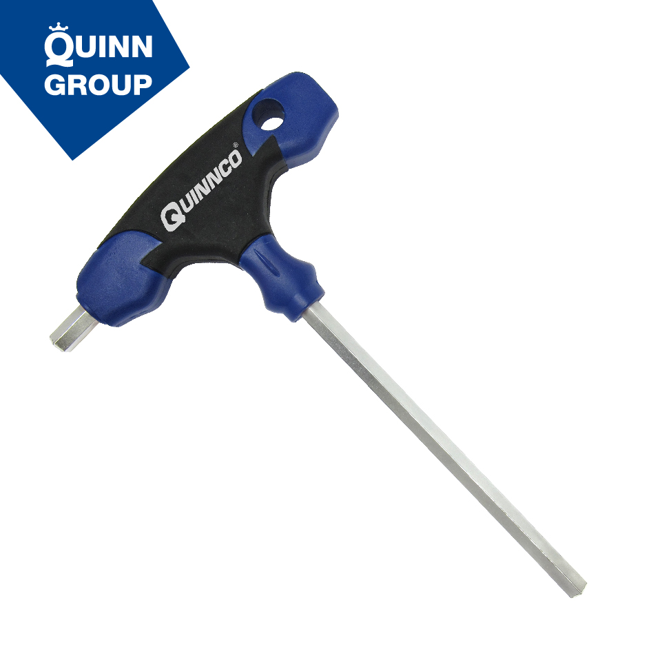 Quinnco CR-V T-Handle Double-Ended Allen Wrench