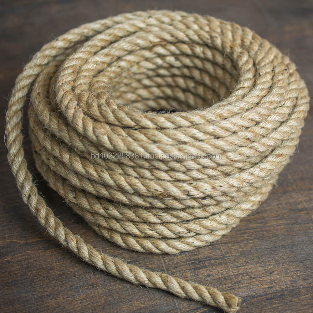 Sacking Quality Jute Twine, Jute Rope, 3 ply & 3 Strands