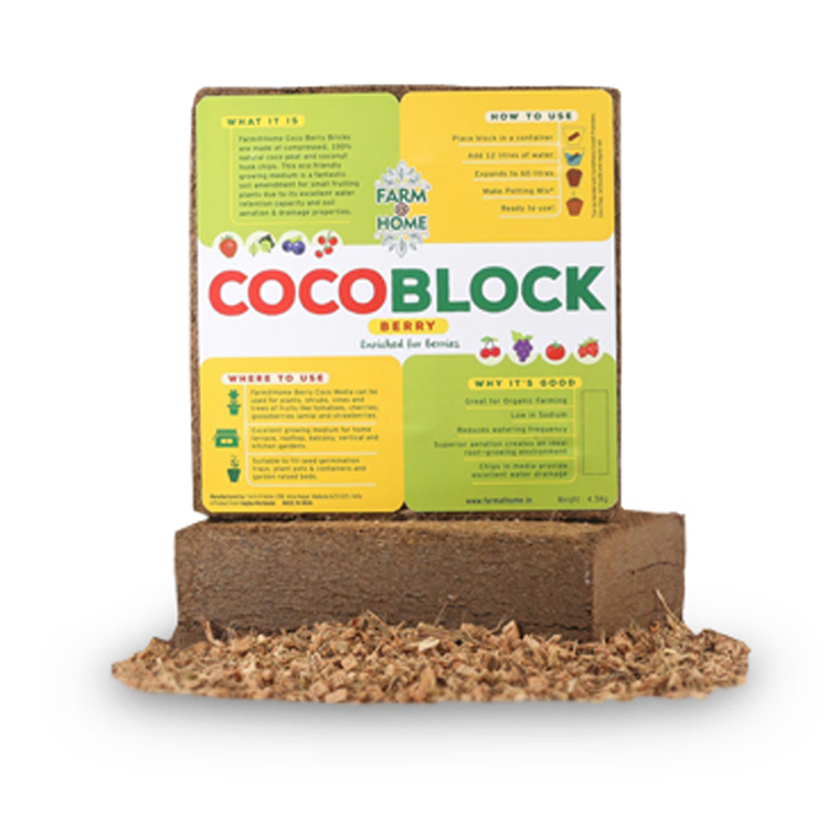 Натуральные торфяные блоки Gro-Med Coco