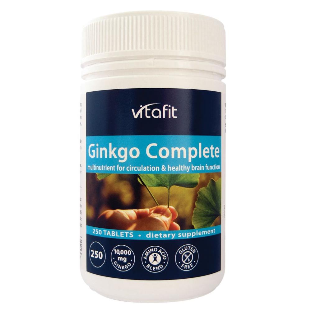 Vitafit Ginkgo Complete | Поддерживает работу мозга, кровообращение и здоровье сердца